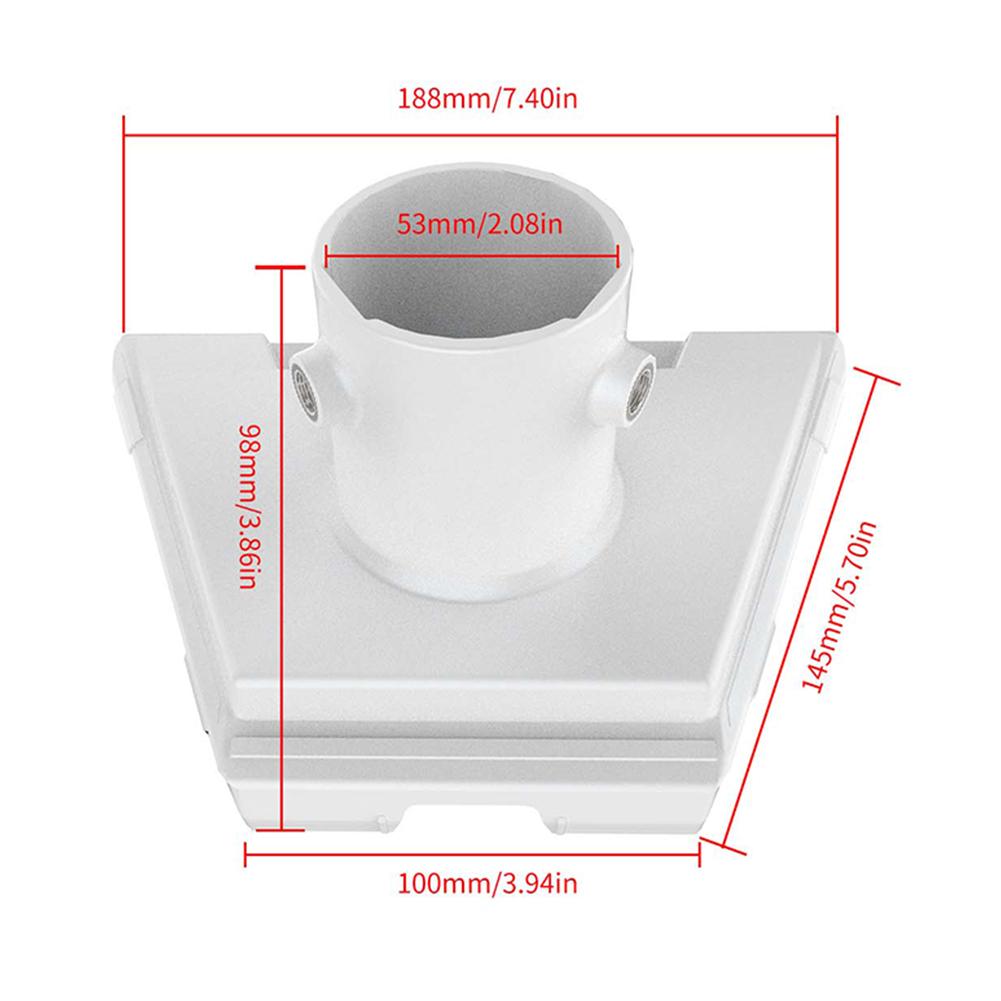 Für Starlink Gen 3 Rohradapter Mastmontage Rohradapter Halterung Satellitenhalterung für Starlink Gen 3 V3 Standard Schüsselmontagekit