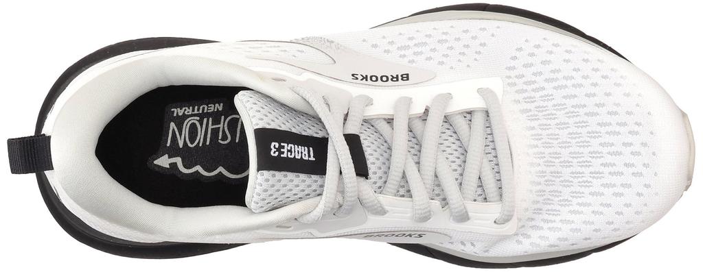 Running Shoes Sneakers Trace 3 BRW 4013 White Cm D [Brooks] Women's 25.0