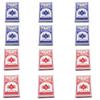 UACT 6-Pack Set of Paper Playing Cards, Baccarat, Poker, Blackjack, Magic, Double Deck Set, Poker Size (12 Packs)