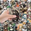 50 Panda Graffiti Stickers Pack Computer Mobile Phone Water Cup Decoration Stickers Waterproof Creative Cartoon DIY Stickers