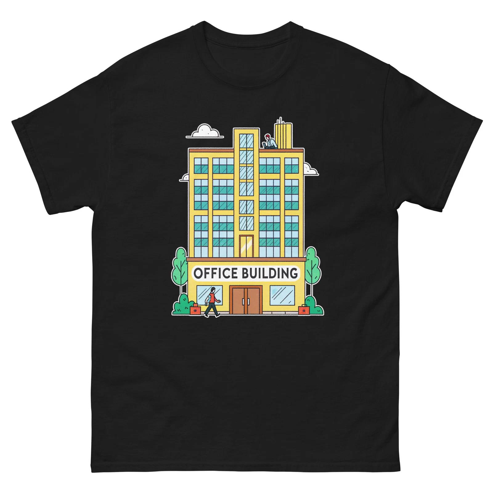 Office Building Everyday Location Building Place T-Shirt 4XL