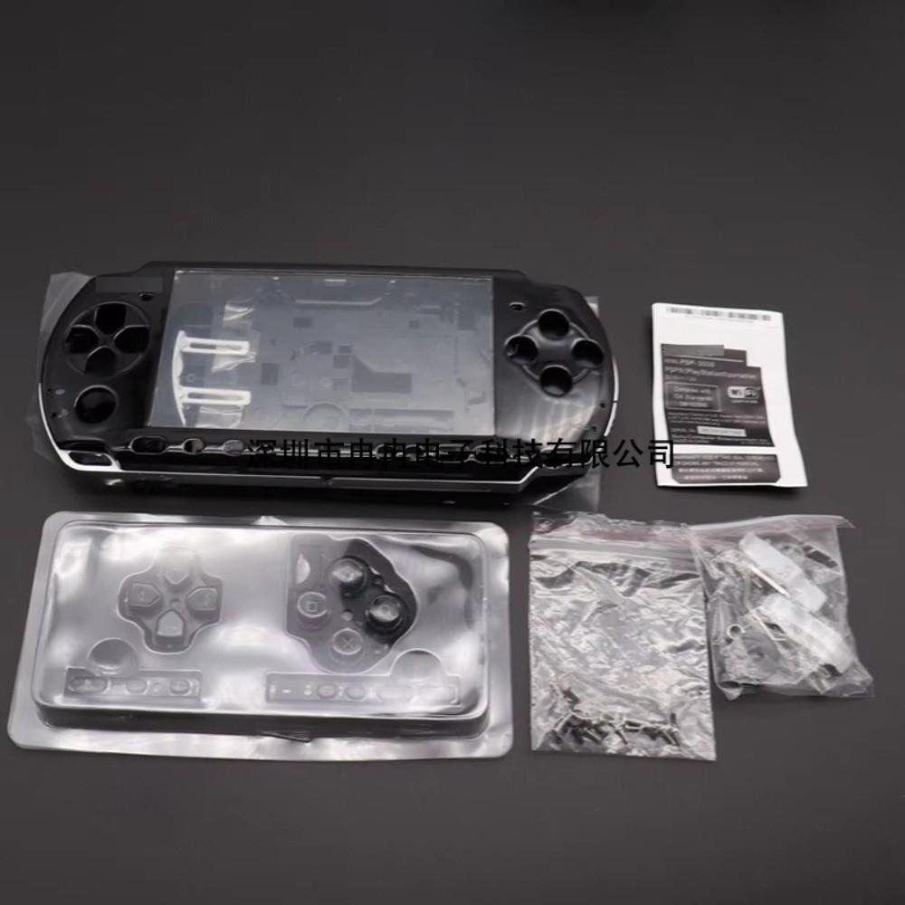 With Buttons Kit Protective Case Kit With Screws Console Replacement for PSP3000