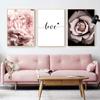 Nordic Style Wall Posters Flower Paintings for The Living Room Aesthetic Room Decor Picture on The Wall Art Canvas Prints