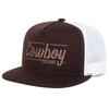 Unisex Cowboy Letter Embroidery Hip-Hop Net Hats Spring Summer Outdoor Adjustable Casual Baseball Caps Sunscreen Hat Sports Cap