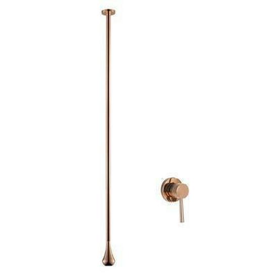Wall-Mounted Water Drop Faucet with Adjustable Boom, Single-Hole Control, for Hot & Cold Water