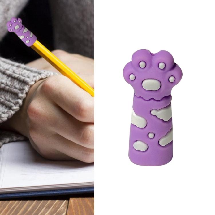 6 Pcs Silicone Pencil Tip Protective Cover Cats Claw Pencil Caps Pencil Extender Holder For Artists Students