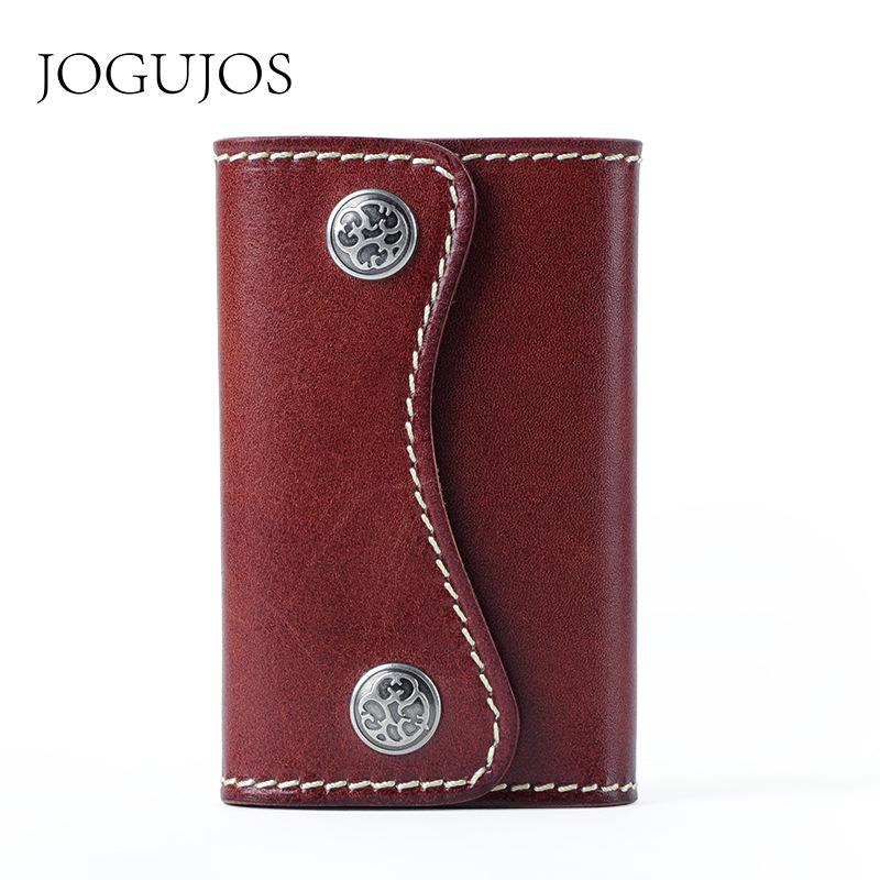 

JOGUJOS Многофункциональный ключник из натуральной кожи с отделениями для карт