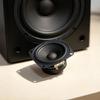 Repair Speaker Driver 4Inch Square Full Frequency Replacement 6Ohm 10W with External Magnetic Subwoofer Multimedia Portable Amplifier