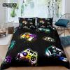 Home Living Luxury 3D Gamepad Bedding Set Gamers Duvet Cover Pillowcase Queen and King EU/US/AU/UK Size Comforter Bedding