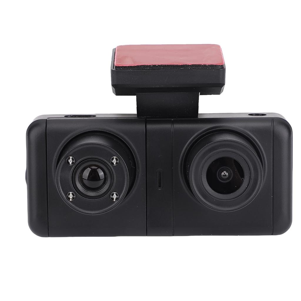 3 Channel Dash Cam 1080P HD Front Rear Inside Driving Recorder with 2.7in HD Screen 170 Degrees  Wide Angle Night Mode