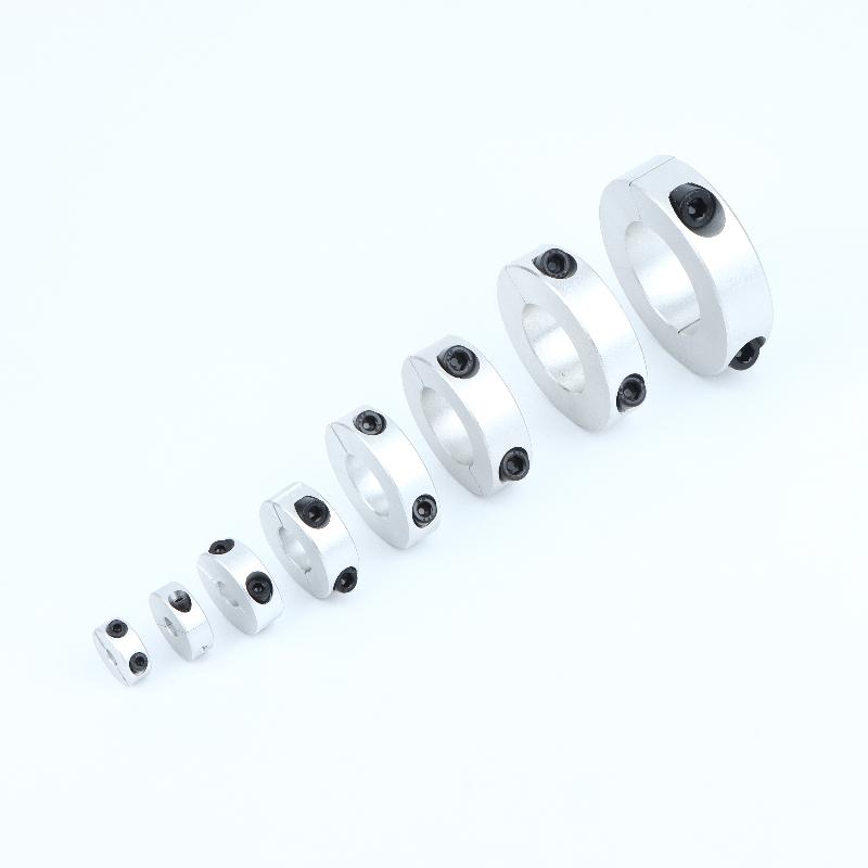 Collare Split per Albero in Alluminio da 6/8/10/16/22/28/32/40 Mm Con Posizionamento Preciso Resistente alla Corrosione per Automazione Industriale