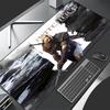 Das W-Witcher 3 Wild Hunt SPIEL Thema Premium Rutschfestes Mauspade mit Genähten Kanten, Strapazierfähiges Gummi-Material, für Schreibtisch & Gaming Tolle Geschenke