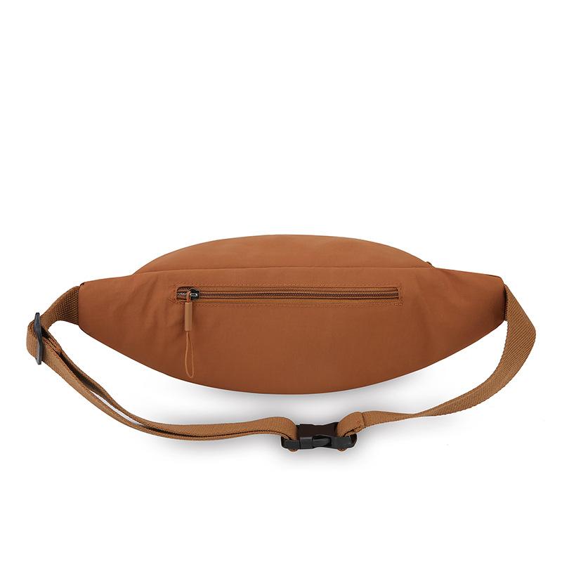New Sports Go Out Fashion Chest Bag Women's Lightweight Joker Leisure Portable Purse Simple Commuter Shoulder Messenger Bag.