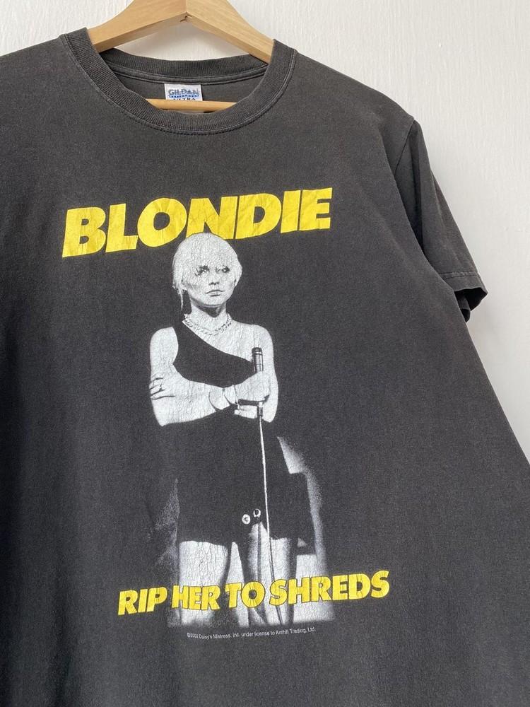 

Blondie Band Tshirt Gift For Fan Retro Style Black Unisex Tshirt Reprint Unisex T-Shirt XXL