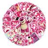Adorable 50 Pcs Lotso Cartoon Stickers For Children's Toys Waterproof Sunproof