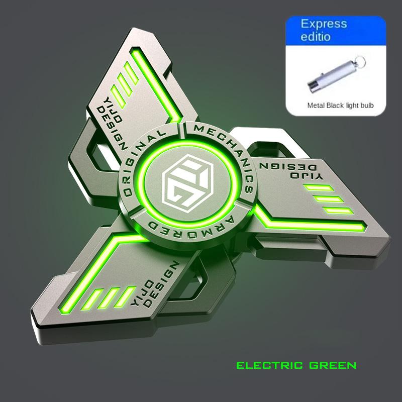 Antistress EDC Luminous Fidget Spinners Alloy Metal Hand Spinner Noctilucent Gyro Stress Relief Toys For Adult Kid Toys
