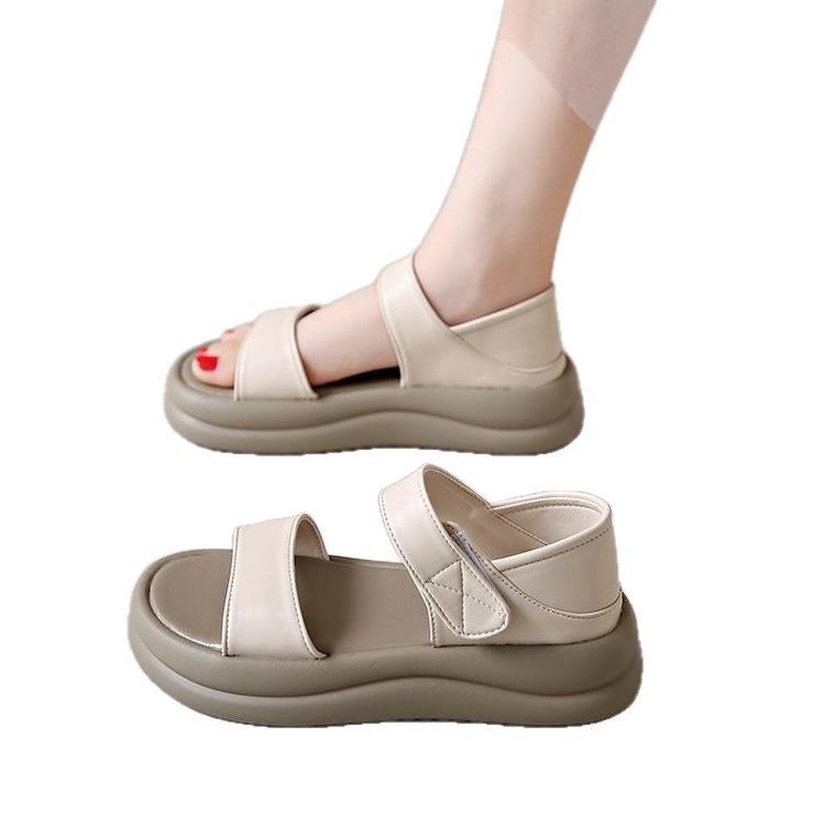 Summer soft-soled flat-soled Roman sandals, new models for outer wear, not tired feet travel beach sandals