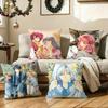 Y-Yona Of The Dawn Cushion Cover Soft Plush Double-Sided Decorative Pillow Cover Cozy Sofa Cushion Case Living Room Home Gift