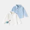 Boys Long Sleeve Shirt Wholesale 2026 New Products Children's Fashion Cartoon Shirt Baby Spring and Autumn Top Trend