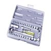 40Pcs of Combination Tools for Automobiles Motorcycles Ratchet Wrenches Bread Multifunctional Maintenance Tools Socket Wrenches