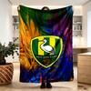 ADO Den Haag Print Blanket - Soft & Comfortable, for Bedroom, Travel, Sofa, Home Decoration - Birthday Christmas Gift for Friend