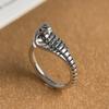 Xiaomi 925 Sterling Silver Rings for Women Couple Minimalist Handmade Simple Vintage Snake Ring Fine Jewelry Gift Prevent Allergy