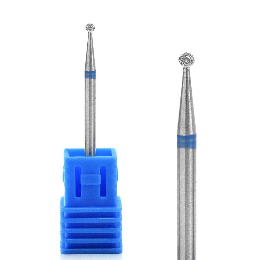 kads 15 Sizes Diamond Milling Cutters Manicure Nail Drill Bits Elecric Machine Polishing UV Gel Cuticle Bit Pedicure Nails Accessories