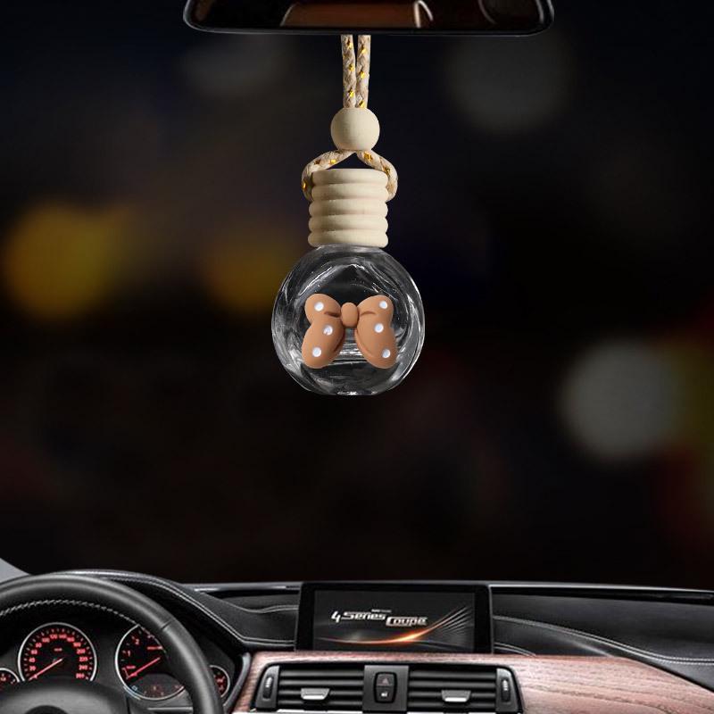Cartoon Car Air Vent Perfume Bottle Ornament