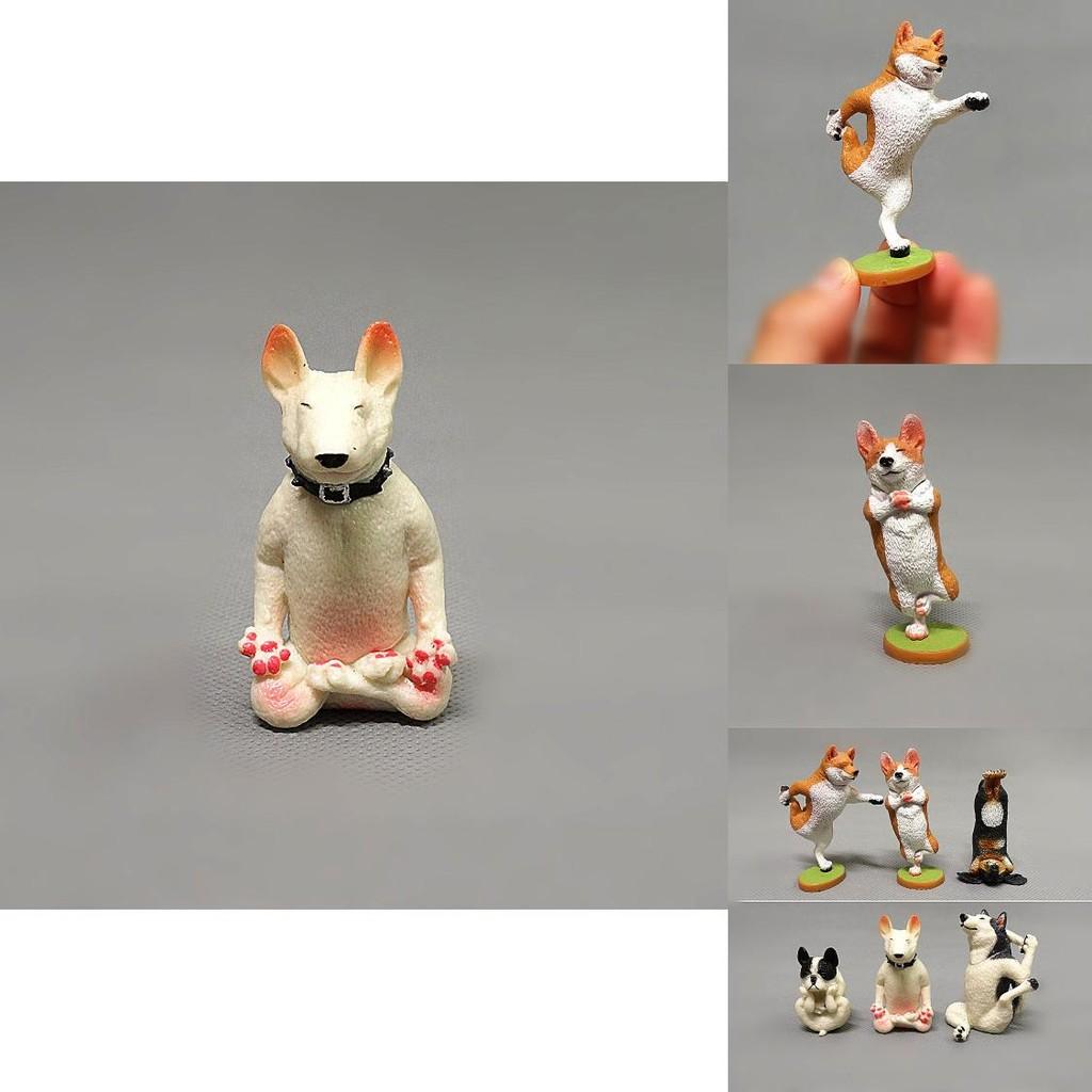 Bulldog Pvc Figurine With Realistic Animal Design For Home Decor And Gift