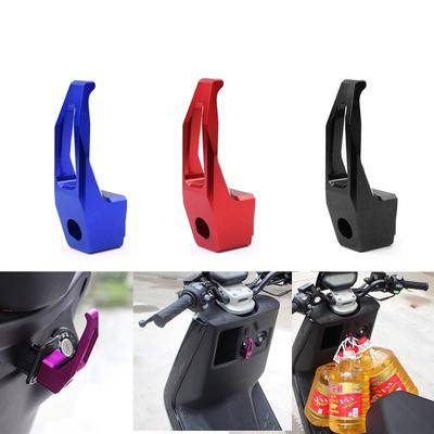 Universal Motorcycle Luggage Hook Durable Screw Aluminum Alloy Hanger Motorbike Handlebar Helmet Bag Hook Bottle Carry Holder