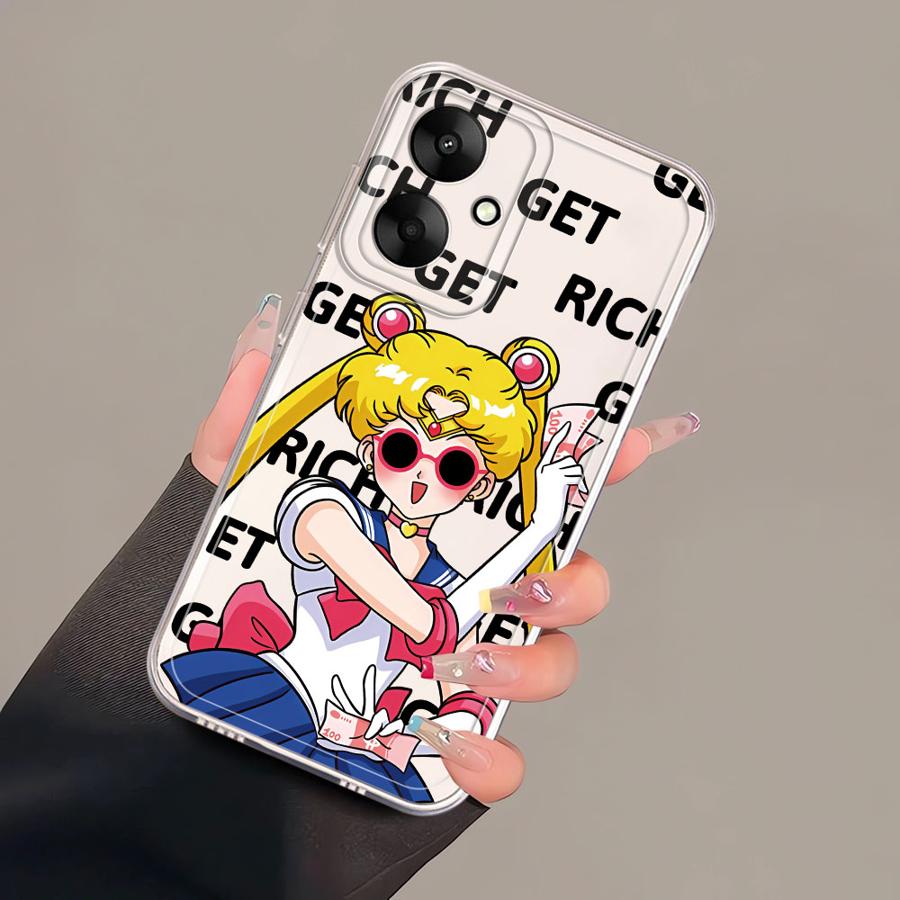 Sailor Moon Case for Xiaomi Mi 11T Pro 11 Lite Soft Phone Cover