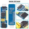 5 pcs PCF8574 IO Expansion Board I/O Expander I2C Evaluation Develop Module MCU Expansion Board Module with Dupont Cable for Arduino for Raspberry Pi