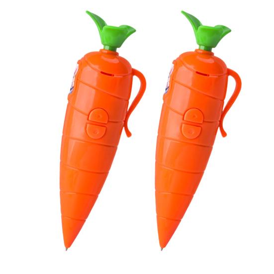 

Carrot Shape Voice Recorder Pen with 60-Second Recording Cute Ballpoint for Students Teachers Funny Gift for Classroom Office A
