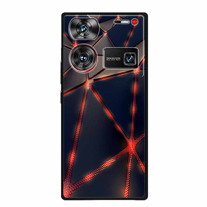For ZTE Nubia Z60 Ultra Case Animals Soft Silicone TPU Cover Phone Cases For ZTE Nubia Z60Ultra 5G Protective Cool Wolf Coque