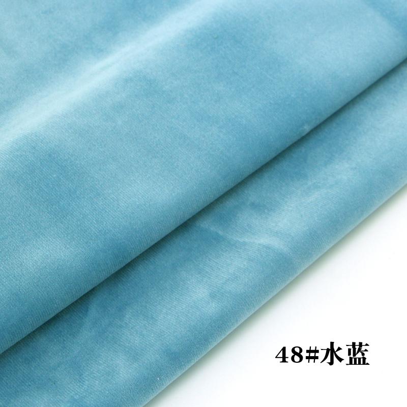 Cotton Fabric The Cloth Patchwork Fabrics By The Meter Tulle For Patchwork Gold Velvet Fabric Gold Velvet 50*145cm D20  465g/m