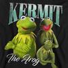The Muppets Unisex Yetişkin Kermit Saygı Sweatshirt