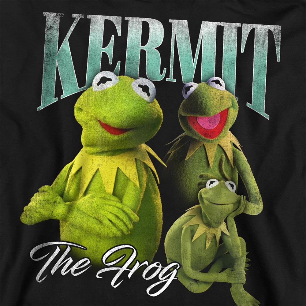 The Muppets Unisex Yetişkin Kermit Saygı Sweatshirt