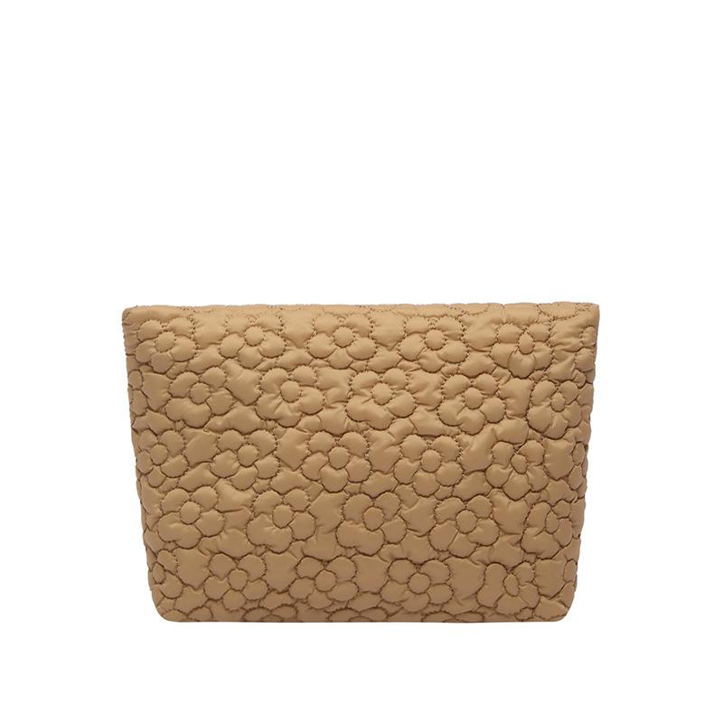 

2025 autumn new cute retro cosmetic bag Korean version ins niche travel temperament simple clutch 17*26.5*4.5cm хаки