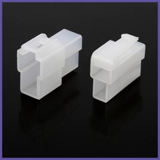 10 Set 2 Pin Auto Vehicle Electrical Wire Connector Male Female Terminal Housing