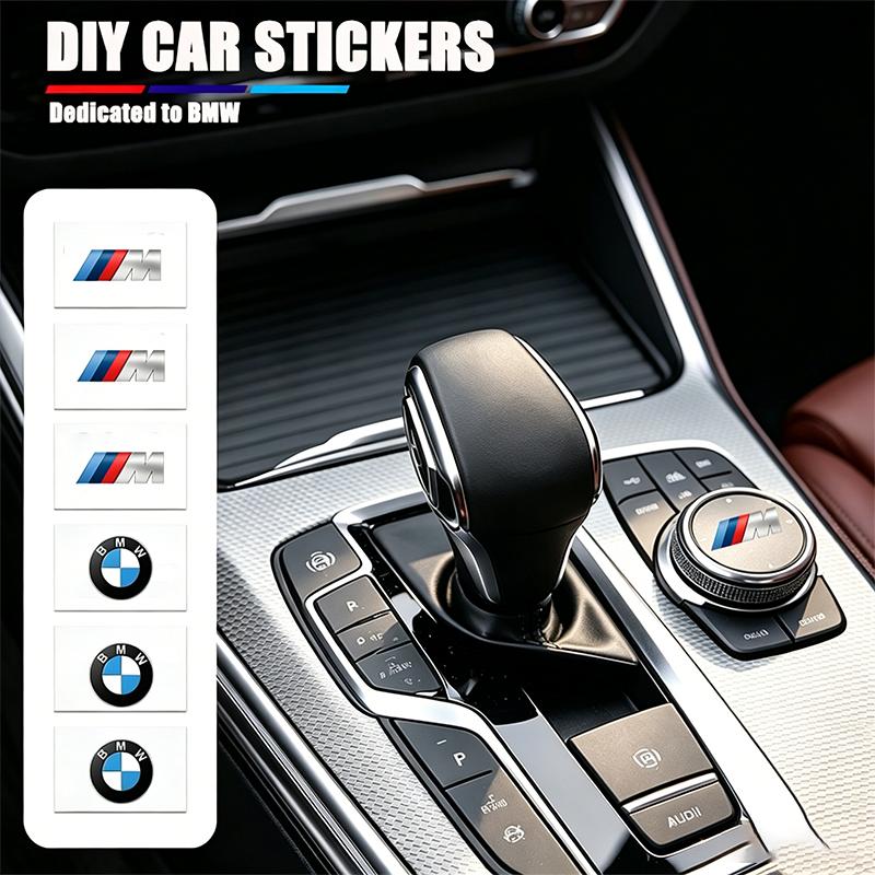 BBIM3 PVC Emblem Auto Decor Decals Reflective Car Window Wiper Stickers For BMW G80 G06 G07 G42 G14 G15 X1 X3 X5 M2 M3 M4 M5 M6 M7 M