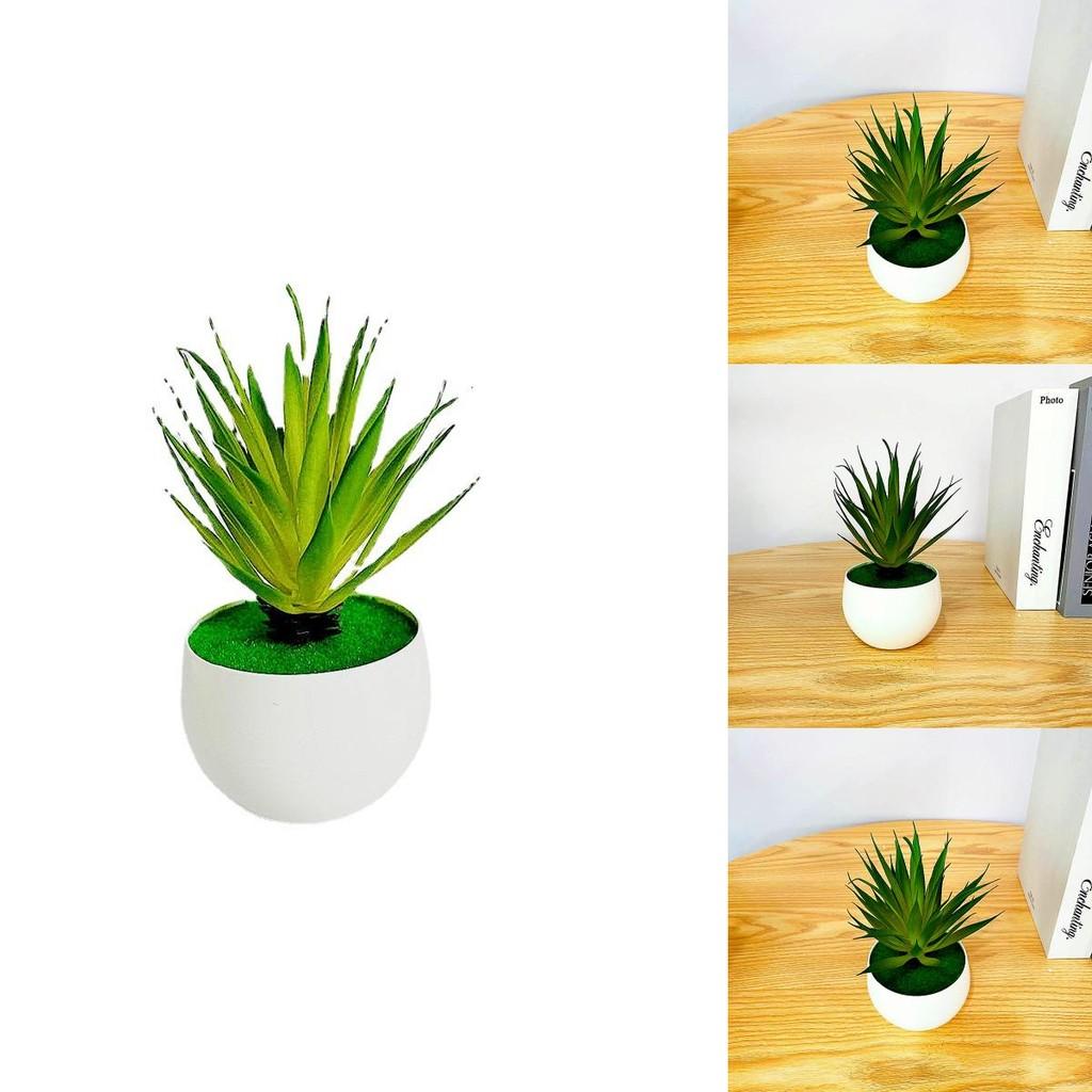 Gladiolus Fake Succulent Plant Pot With Pvc Material For Home Decor And Office Display