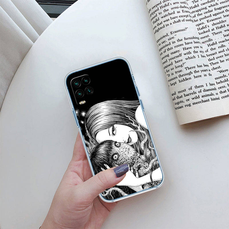 IR15 Junji Ito Tomie Case for Motorola E22S E7 G6 G7 G8 G9 Plus Power Play G10 G20 G04 E30 E40 E22 E20 E13 E15 G22 G23 G05 G75 G35 G55