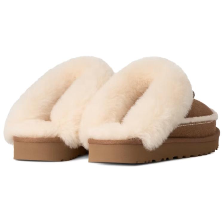 Cluggette Leisure Comfortable Casual Open-Toe Slippers Women slippers Brown 1184212-CHE