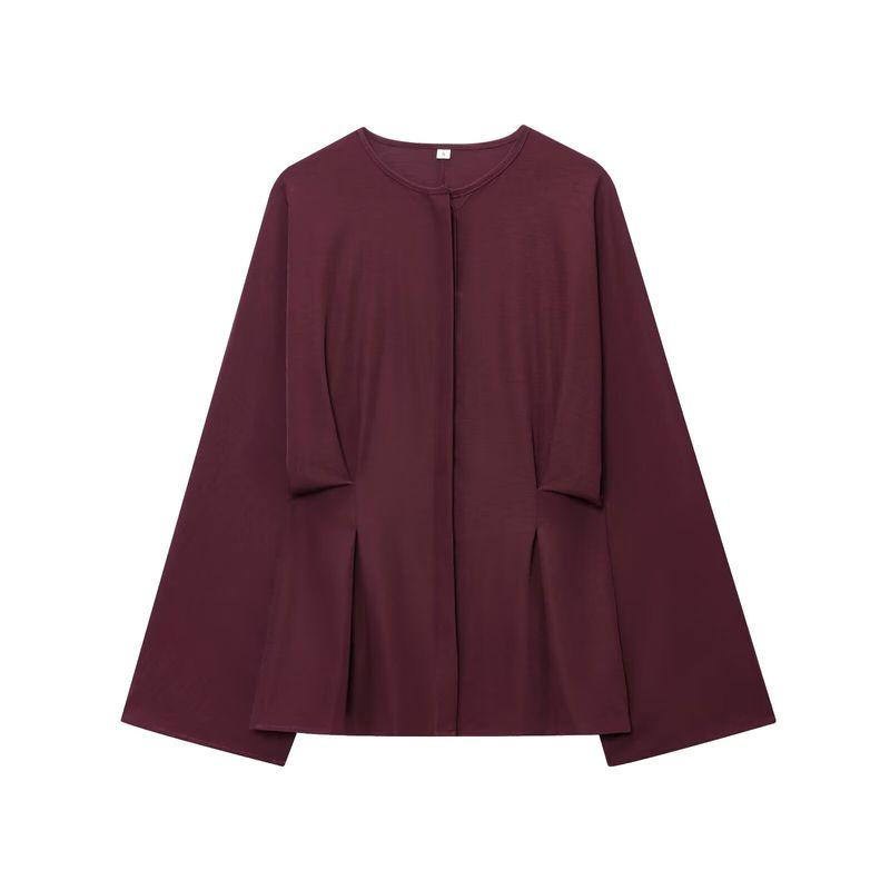 Kaslead New Arrival Women's Fashion Style Fashion Simple Loose Long Sleeves Shirt Casual Pants Suit