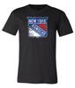 New York Rangers Distressed Logo Shirt S-6XL Tracking!! Unisex T-Shirt