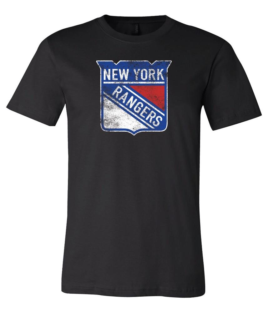 New York Rangers Distressed logo shirt S-6XL Tracking!! Unisex T-Shirt XL