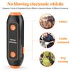 Electronic Whistle Crisp Sound High Decibel Compact Size Lanyard Design with LED Light Battery-operated Camping Electronic Whistle Outdoor Emergency