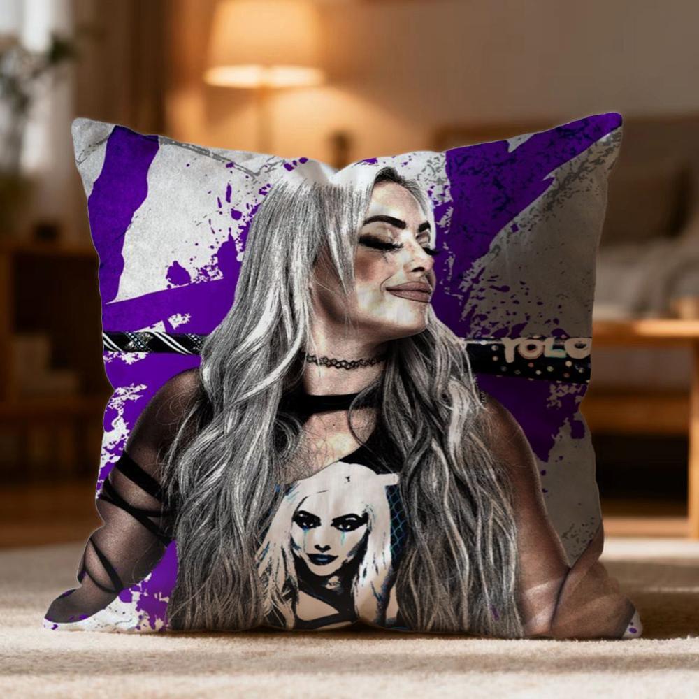 Hot L-LLiv Morgan Cushion Cover Soft Washable Pillow Case Multi-Scene for Couch Bed Travel Office Use