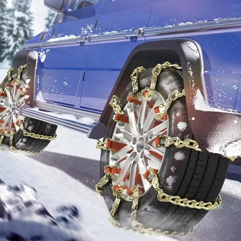 Anti-skid Chains Automobile Tire Snow Explosion-proof Anti Puncture Chain Easy To Install Multi Functional Anti-skid Accessorie