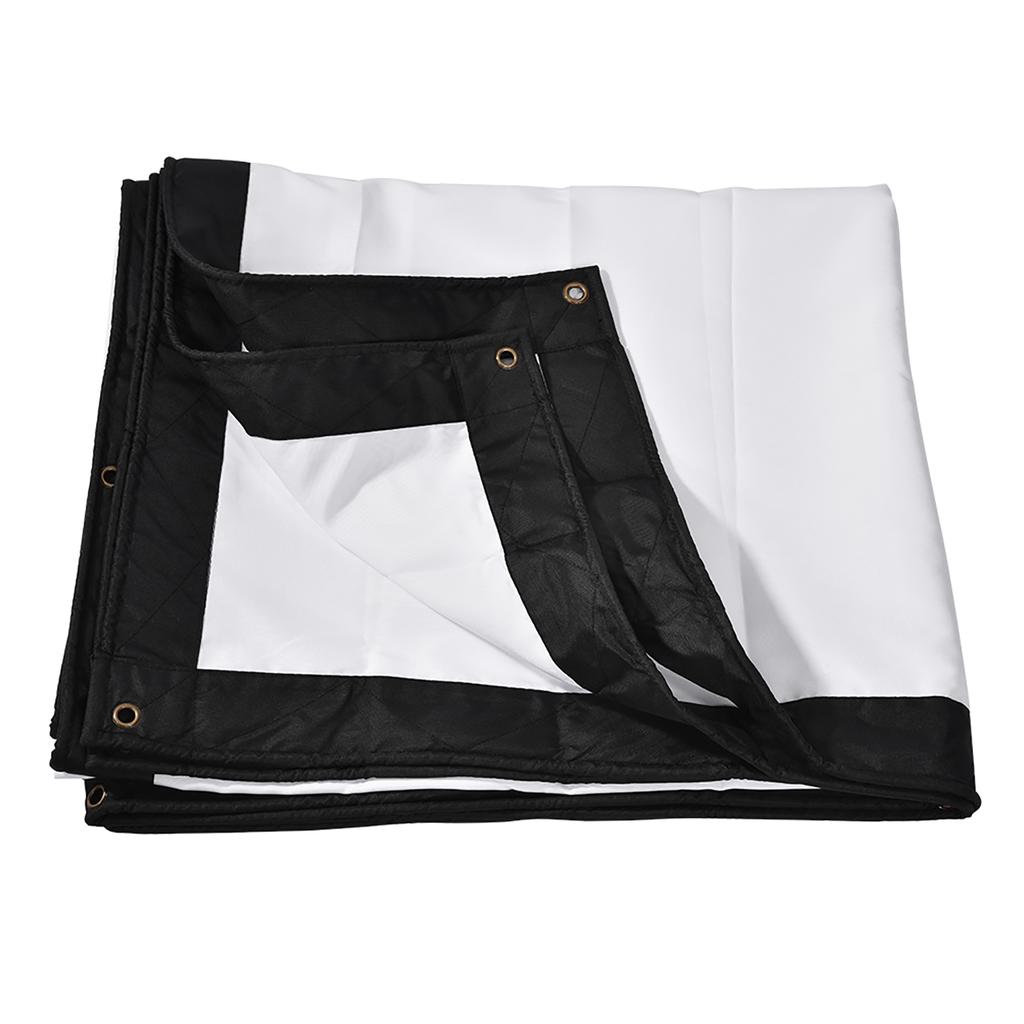 200 Inch 16:9 Wall Mount Outdoor Film Movie Projector Projection Screen Curtain